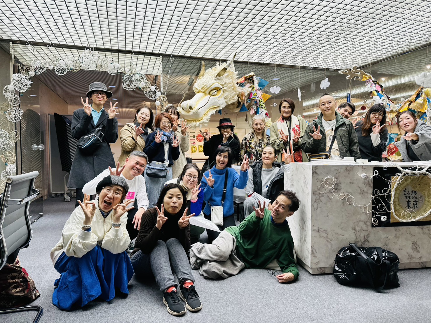 まんまるマルシェ当日の様子